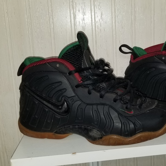 Nike Little Posite Pro GS 'Gucci' Youth Sneakers - Picture 8 of 10